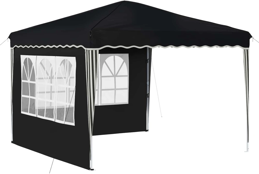 Pop-up šventinis palapinė 288 x 288 x 245 cm Antracito