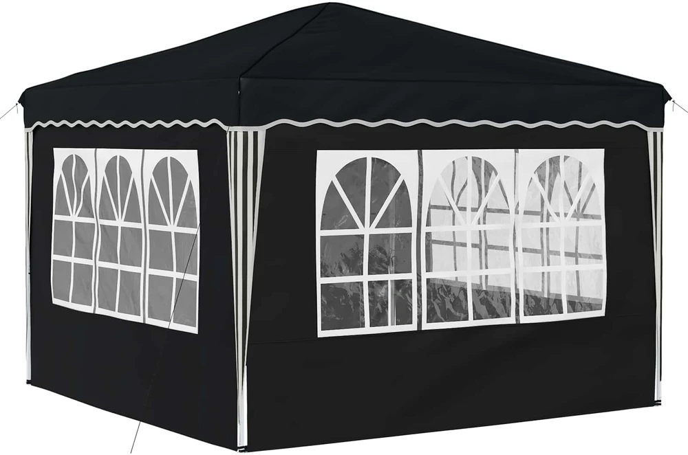 Pop-up šventinis palapinė 288 x 288 x 245 cm Antracito