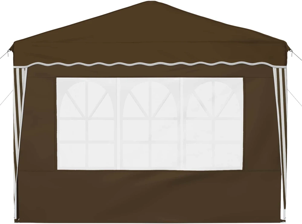 Pop-up šventinis palapinė 288 x 288 x 245 cm Taupe