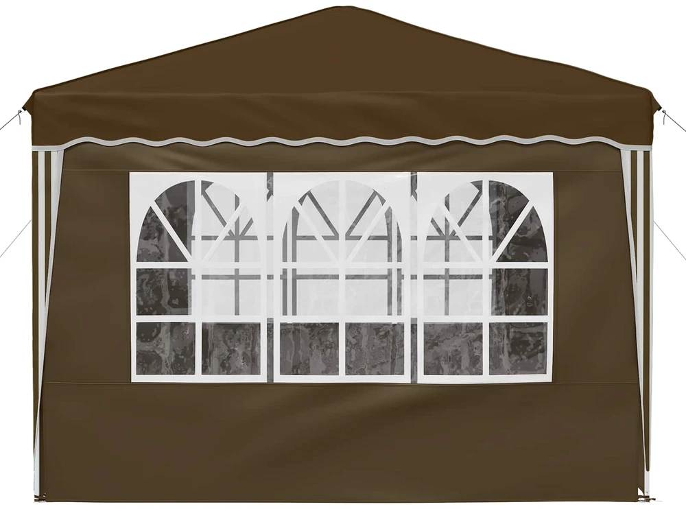 Pop-up šventinis palapinė 288 x 288 x 245 cm Taupe
