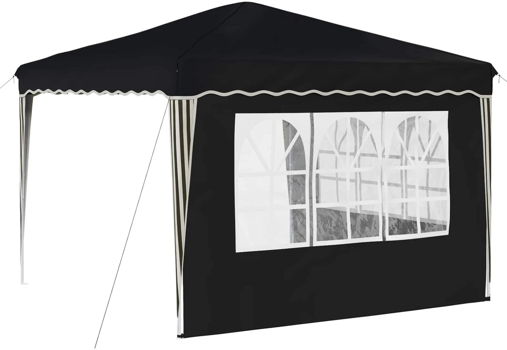 Pop-up šventinis palapinė 288 x 288 x 245 cm Antracito