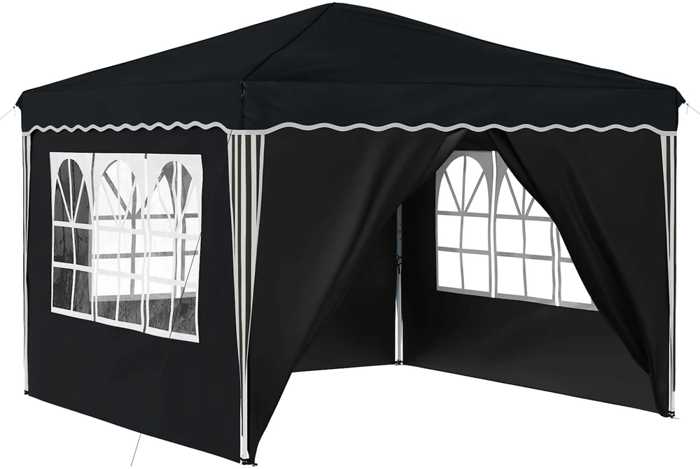 Pop-up šventinis palapinė 288 x 288 x 245 cm Antracito