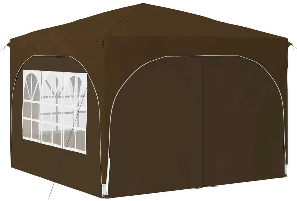 Pop-up šventinis palapinė 290 x 290 x 245 cm Taupe