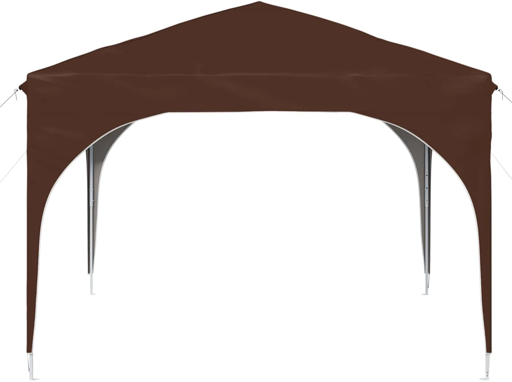 Pop-up šventinis palapinė 290 x 290 x 245 cm Ruda