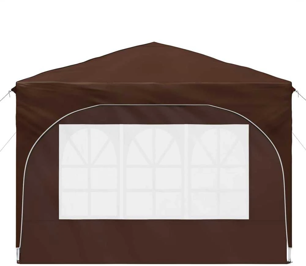 Pop-up šventinis palapinė 290 x 290 x 245 cm Ruda
