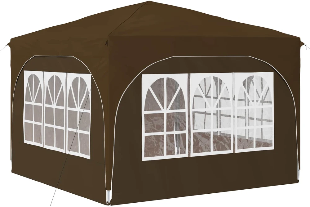 Pop-up šventinis palapinė 290 x 290 x 245 cm Taupe