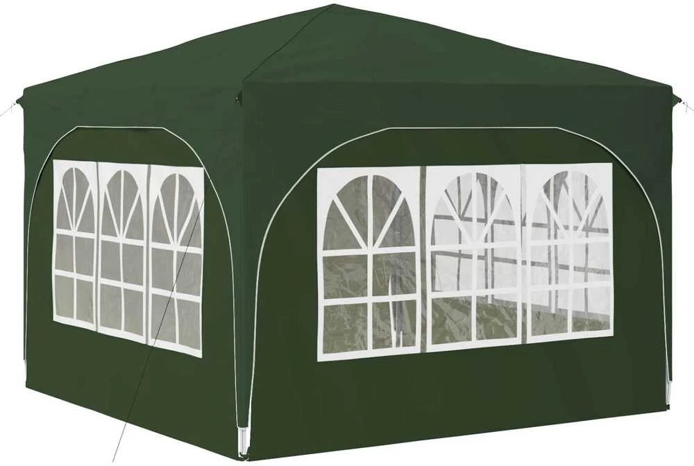 Pop-up šventinis palapinė 290 x 290 x 245 cm Žalia