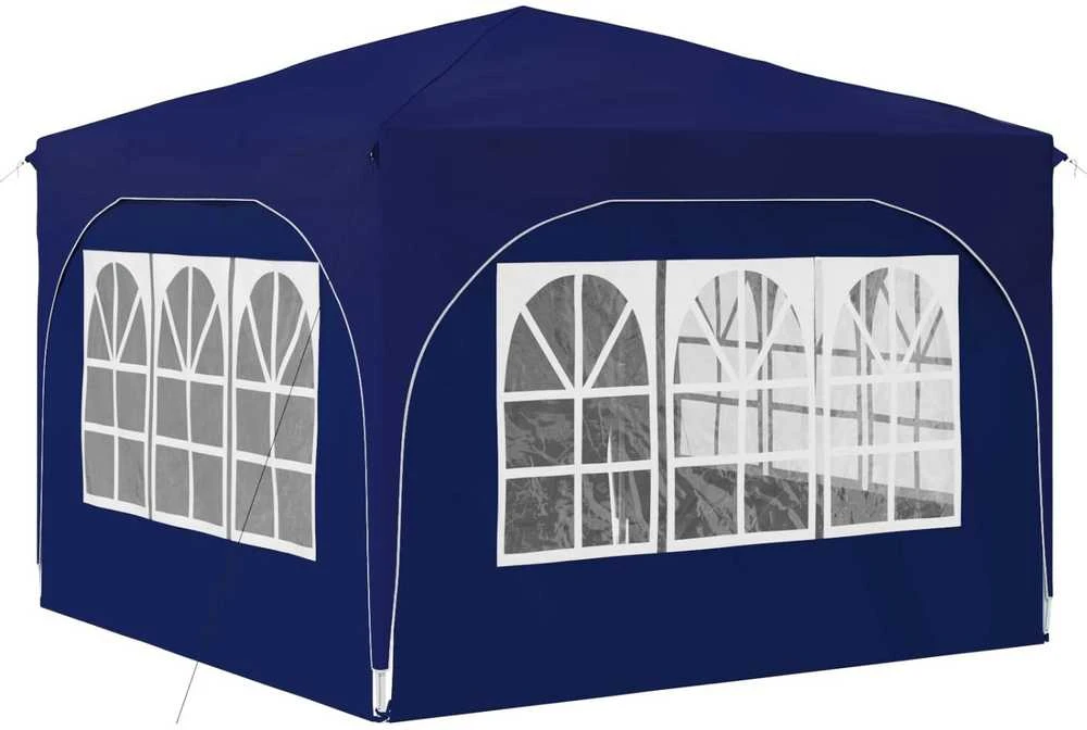 Pop-up šventinis palapinė 290 x 290 x 245 cm Mėlyna