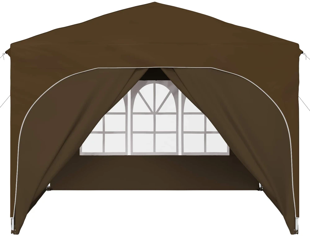 Pop-up šventinis palapinė 290 x 290 x 245 cm Taupe