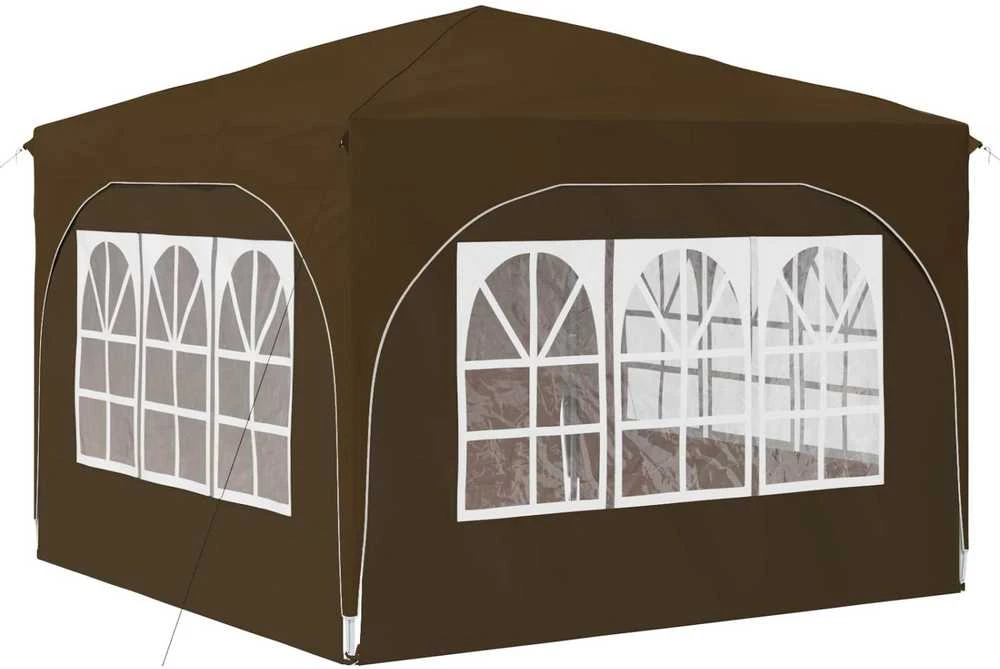 Pop-up šventinis palapinė 290 x 290 x 245 cm Taupe