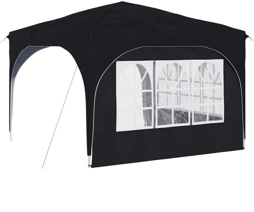 Pop-up šventinis palapinė 290 x 290 x 245 cm Antracitas