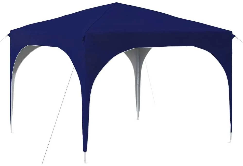 Pop-up šventinis palapinė 290 x 290 x 245 cm Mėlyna