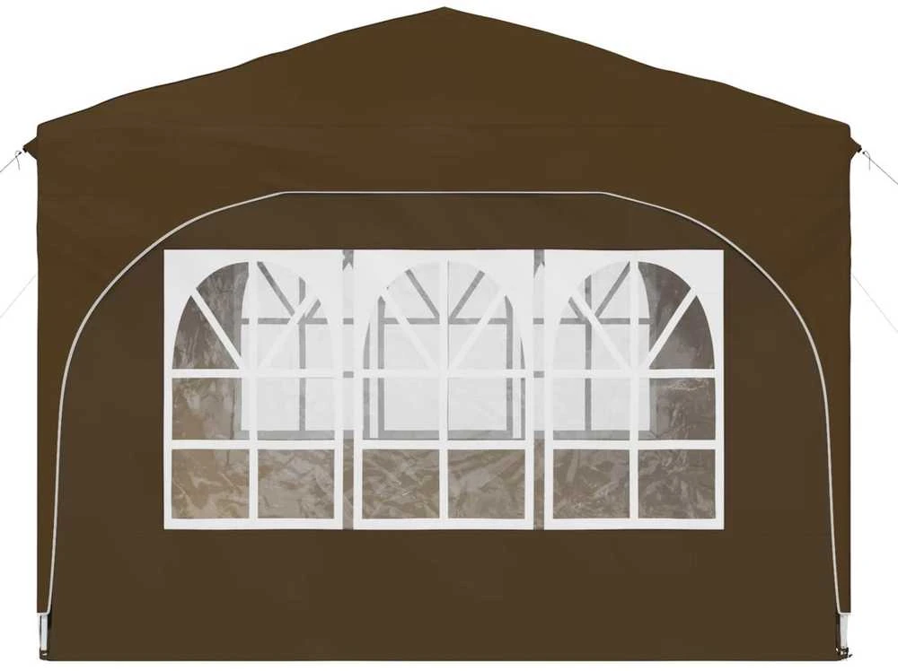 Pop-up šventinis palapinė 290 x 290 x 245 cm Taupe