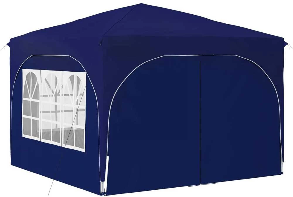 Pop-up šventinis palapinė 290 x 290 x 245 cm Mėlyna