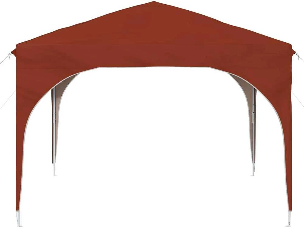 Pop-up šventinis palapinė 290 x 290 x 245 cm Terakotos