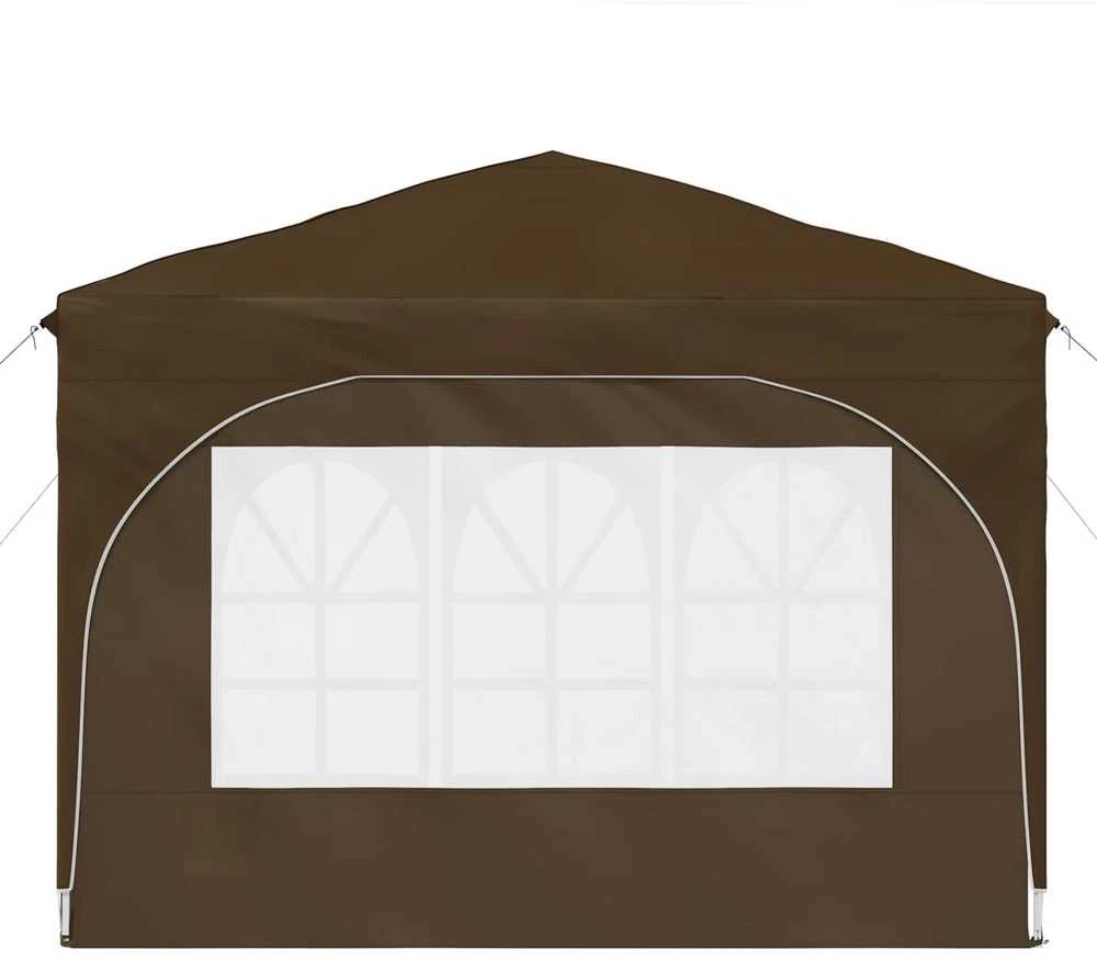 Pop-up šventinis palapinė 290 x 290 x 245 cm Taupe