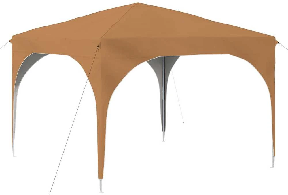 Pop-up šventinis palapinė 290 x 290 x 245 cm Smėlio