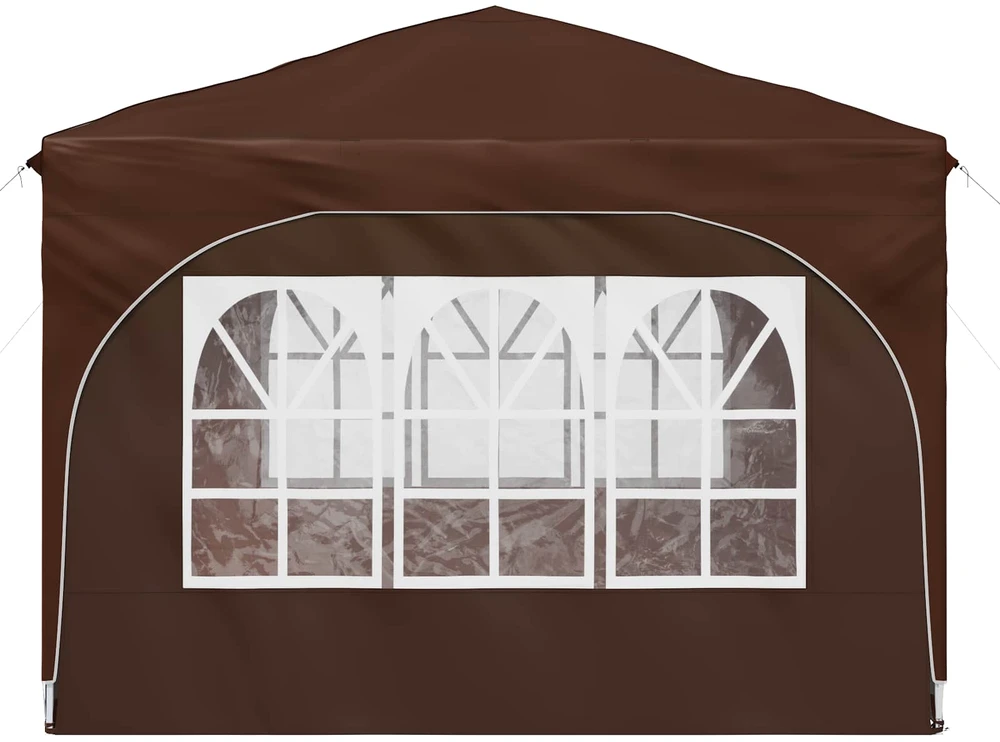 Pop-up šventinis palapinė 290 x 290 x 245 cm Ruda