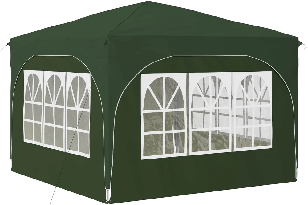 Pop-up šventinis palapinė 290 x 290 x 245 cm Žalia