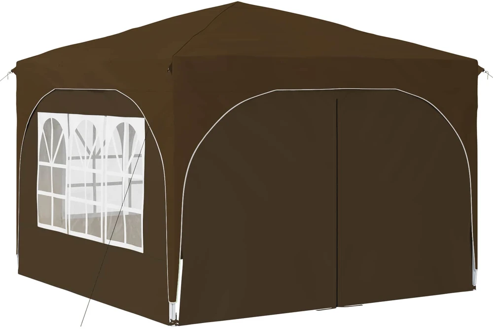 Pop-up šventinis palapinė 290 x 290 x 245 cm Taupe