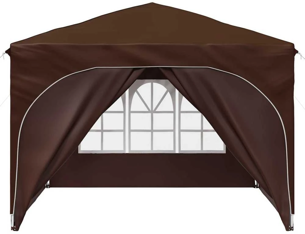 Pop-up šventinis palapinė 290 x 290 x 245 cm Ruda