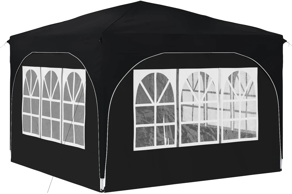 Pop-up šventinis palapinė 290 x 290 x 245 cm Antracitas