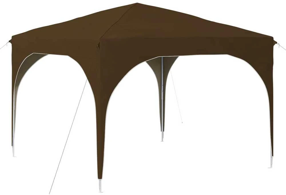 Pop-up šventinis palapinė 290 x 290 x 245 cm Taupe