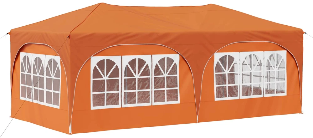 Pop-up šventinis palapinė 575 x 288 x 245 cm Oranžinė