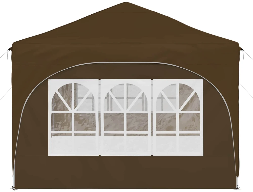 Pop-up šventinis palapinė 575 x 288 x 245 cm Taupe