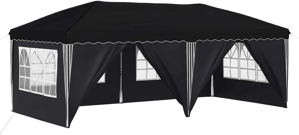 Pop-up šventinis palapinė 575 x 288 x 245 cm Antracitas