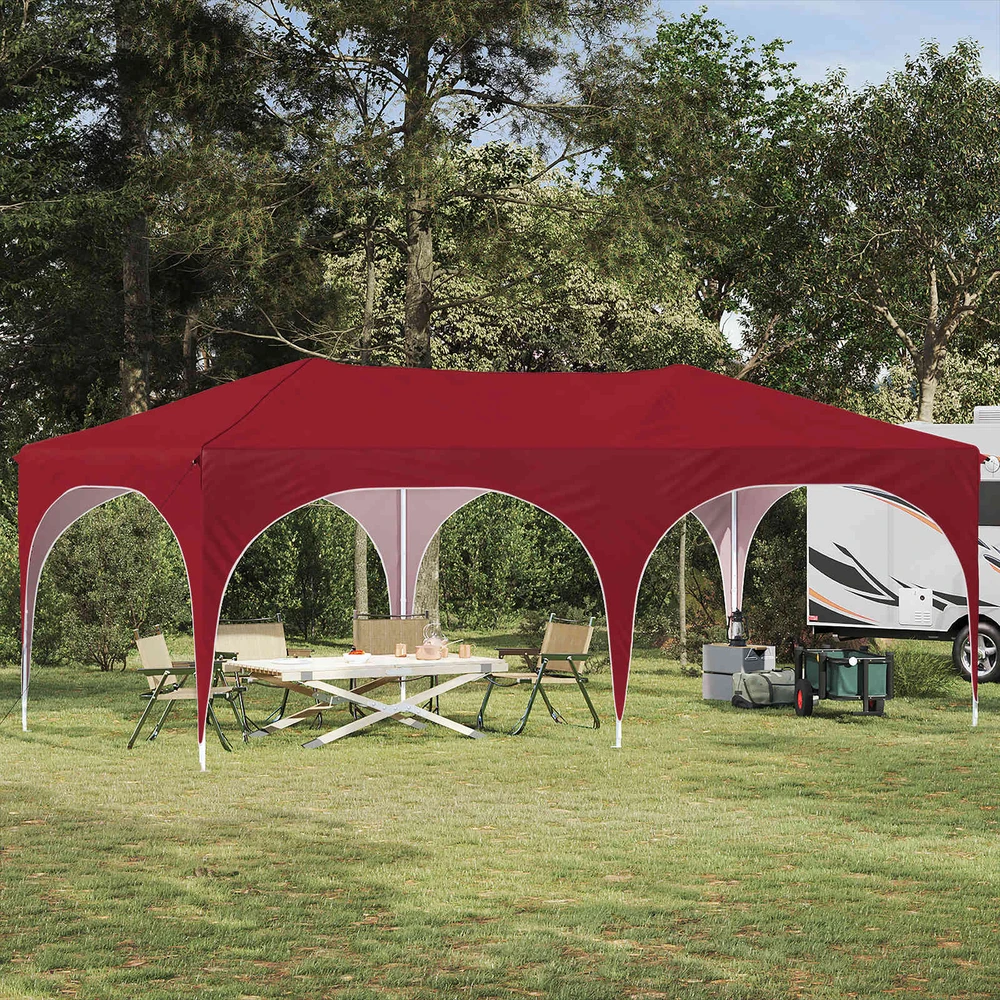 Pop-up šventinis palapinė 575 x 288 x 245 cm Vyšninė