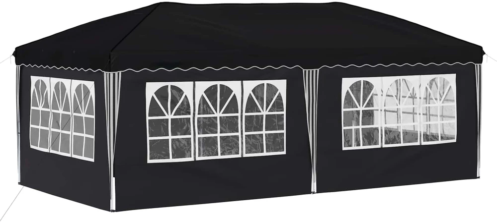 Pop-up šventinis palapinė 575 x 288 x 245 cm Antracitas