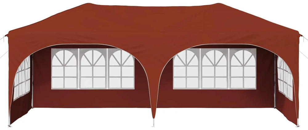Pop-up šventinis palapinė 575 x 288 x 245 cm Terakotos