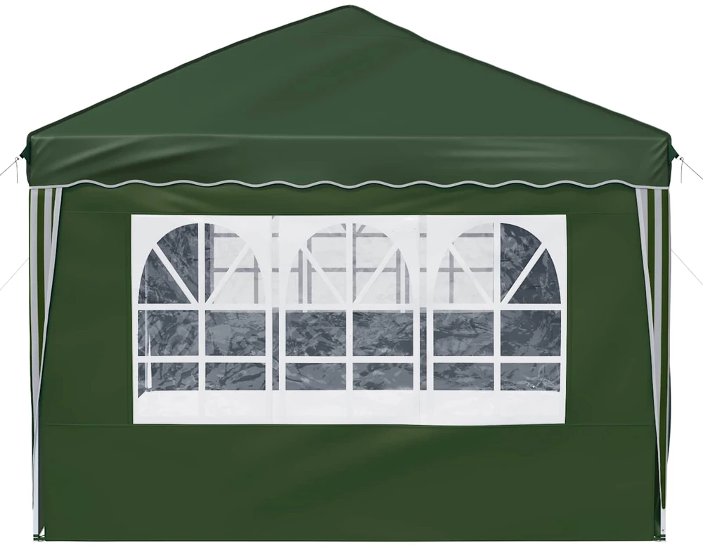 Pop-up šventinis palapinė 575 x 288 x 245 cm Žalia
