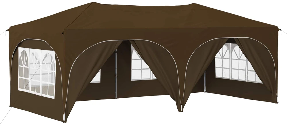 Pop-up šventinis palapinė 575 x 288 x 245 cm Taupe