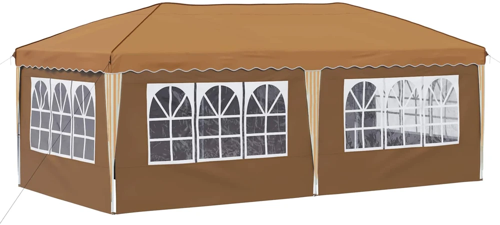 Pop-up šventinis palapinė 575 x 288 x 245 cm Smėlio