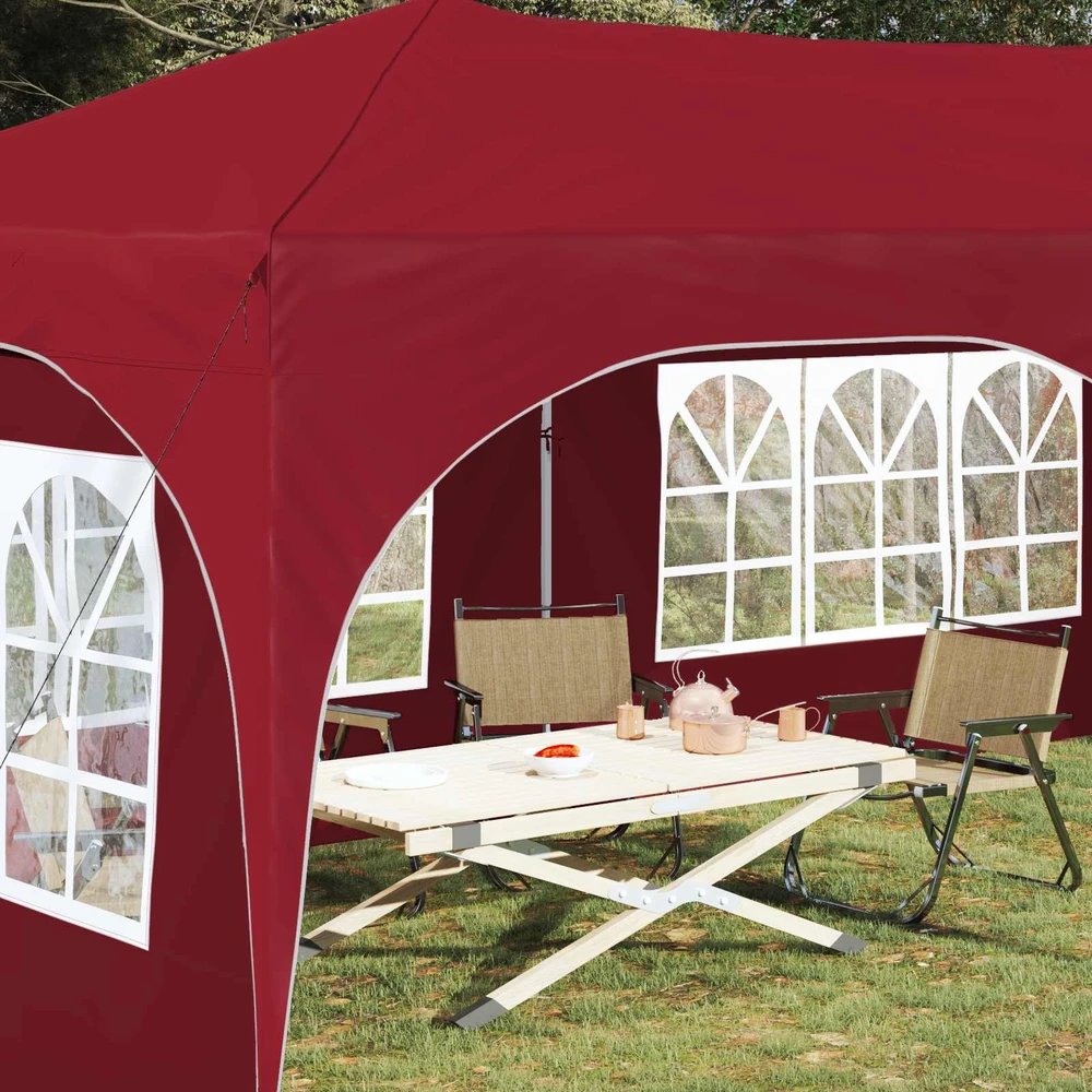 Pop-up šventinis palapinė 575 x 288 x 245 cm Vyšninė