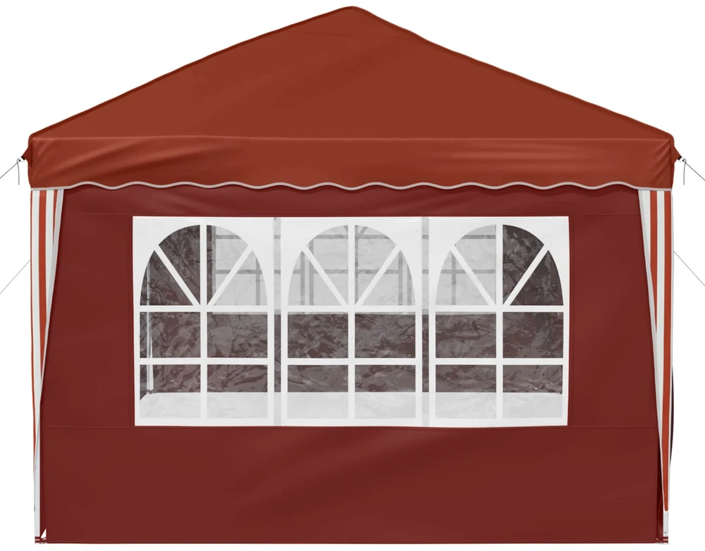 Pop-up šventinis palapinė 575 x 288 x 245 cm Terakotos