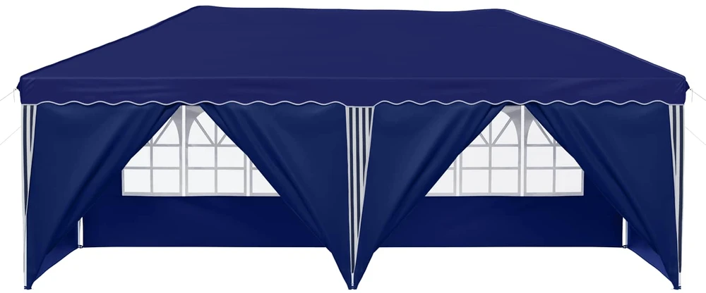 Pop-up šventinis palapinė 575 x 288 x 245 cm Mėlyna