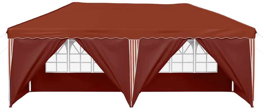 Pop-up šventinis palapinė 575 x 288 x 245 cm Terakotos
