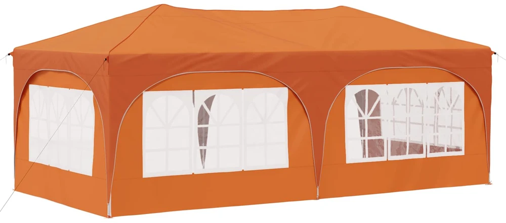 Pop-up šventinis palapinė 575 x 288 x 245 cm Oranžinė
