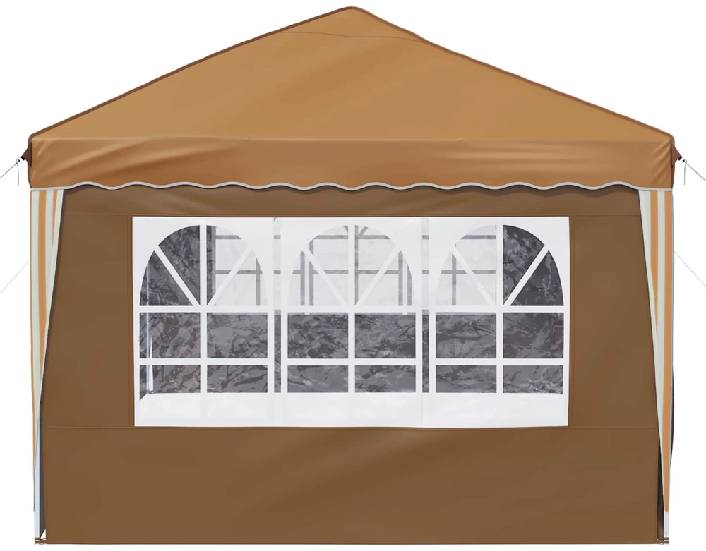 Pop-up šventinis palapinė 575 x 288 x 245 cm Smėlio