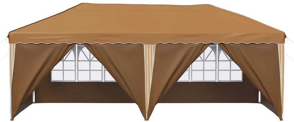 Pop-up šventinis palapinė 575 x 288 x 245 cm Smėlio