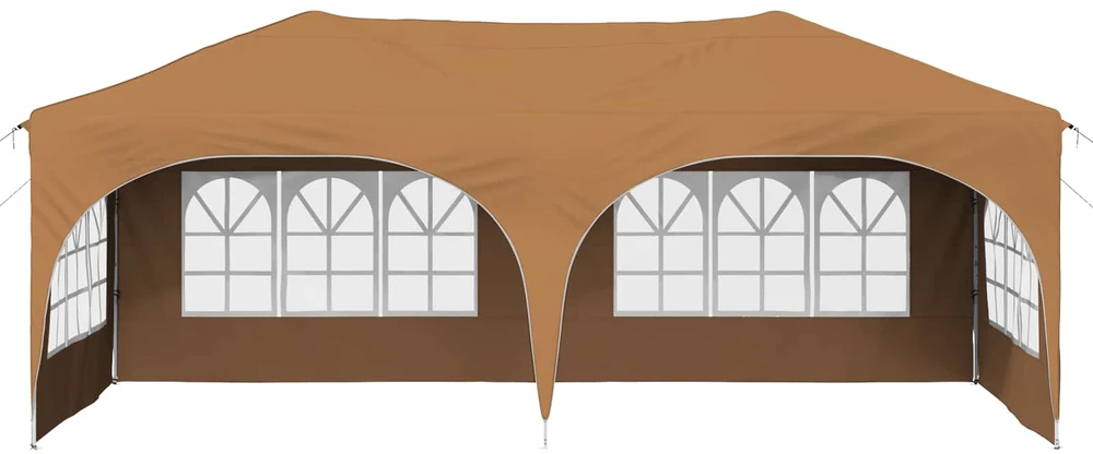 Pop-up šventinis palapinė 575 x 288 x 245 cm Smėlio