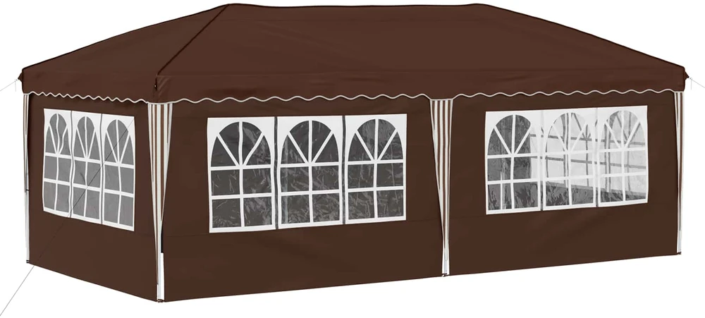 Pop-up šventinis palapinė 575 x 288 x 245 cm Ruda