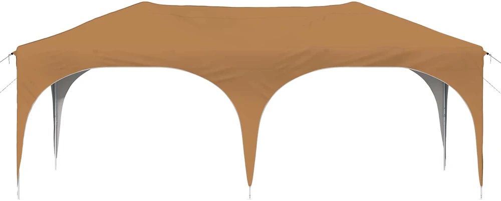 Pop-up šventinis palapinė 575 x 288 x 245 cm Smėlio