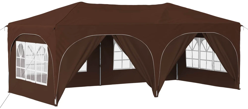 Pop-up šventinis palapinė 575 x 288 x 245 cm Ruda