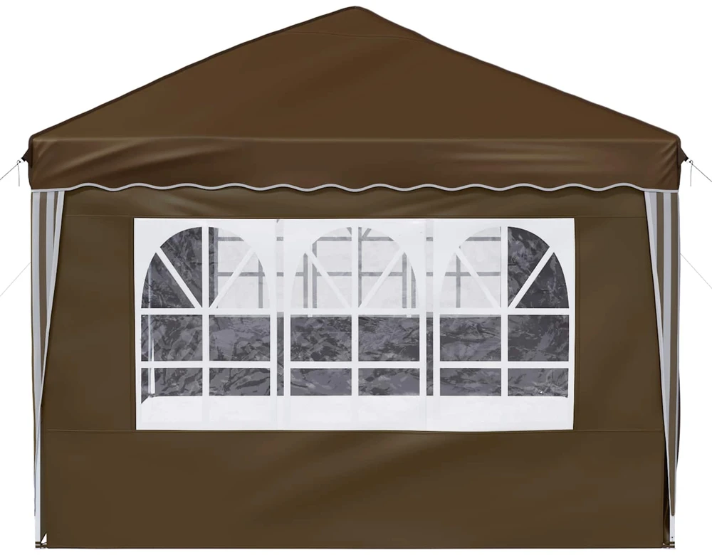 Pop-up šventinis palapinė 575 x 288 x 245 cm Taupe