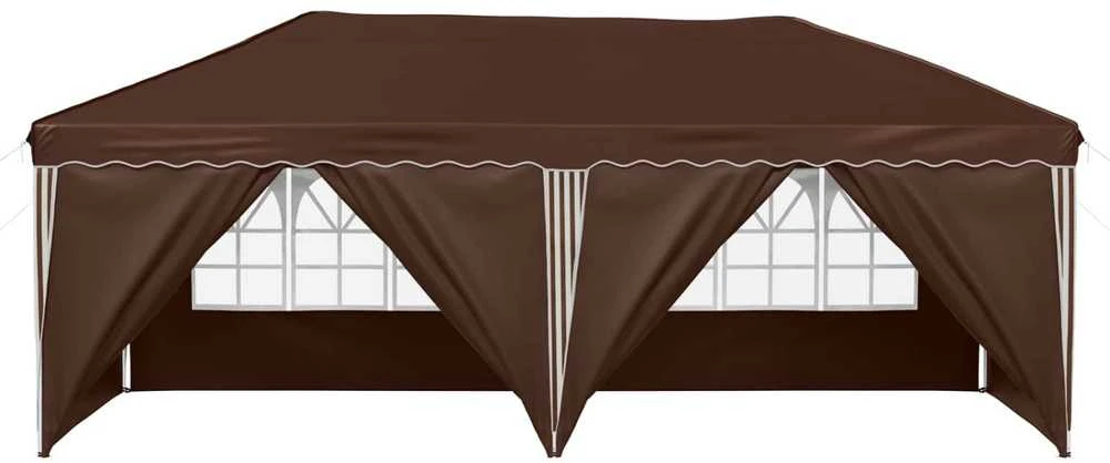 Pop-up šventinis palapinė 575 x 288 x 245 cm Ruda