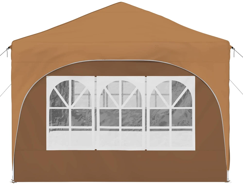 Pop-up šventinis palapinė 575 x 288 x 245 cm Smėlio